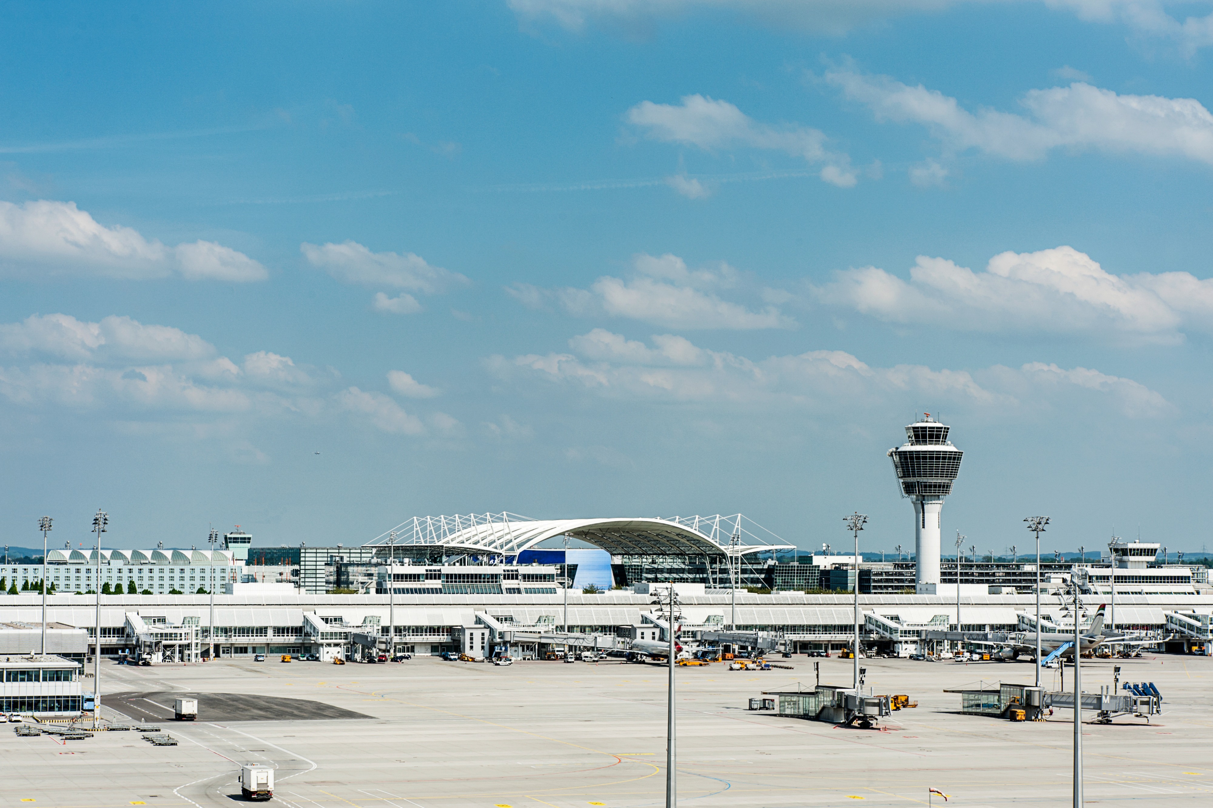 Ansicht Flughafen München